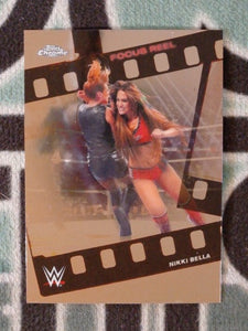 2026 Topps Chrome WWE Wrestling Focus Reel Nikki Bella #FR-21