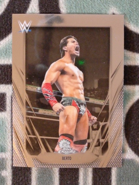 2026 Topps Chrome WWE Wrestling Berto #122