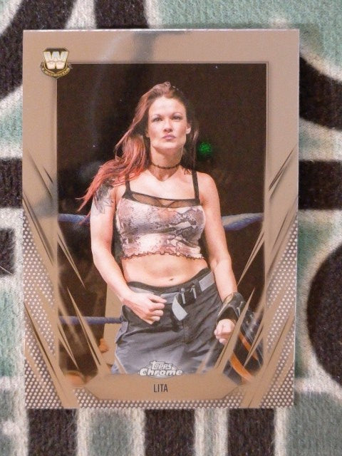 2026 Topps Chrome WWE Wrestling Lita #61