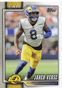 2026 Topps Flagship Football Jared Verse #231