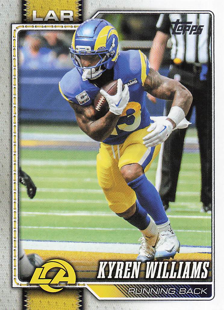 2026 Topps Flagship Football Kyren Williams #114