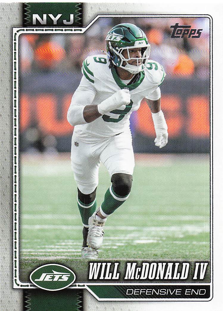 2026 Topps Flagship Football Will McDonald IV #158