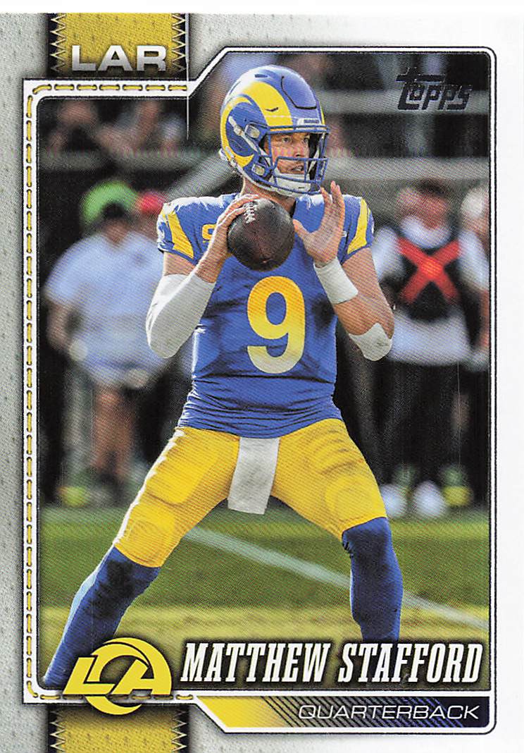 2026 Topps Flagship Football Matthew Stafford #115