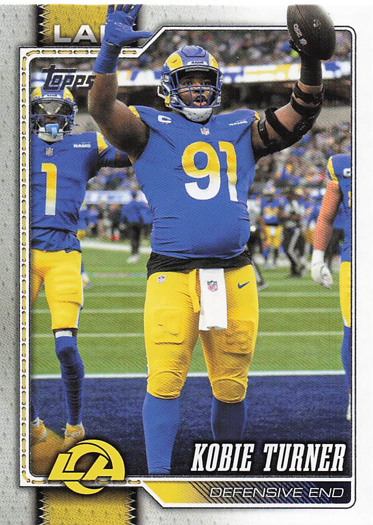 2026 Topps Flagship Football Kobie Turner #233