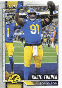 2026 Topps Flagship Football Kobie Turner #233