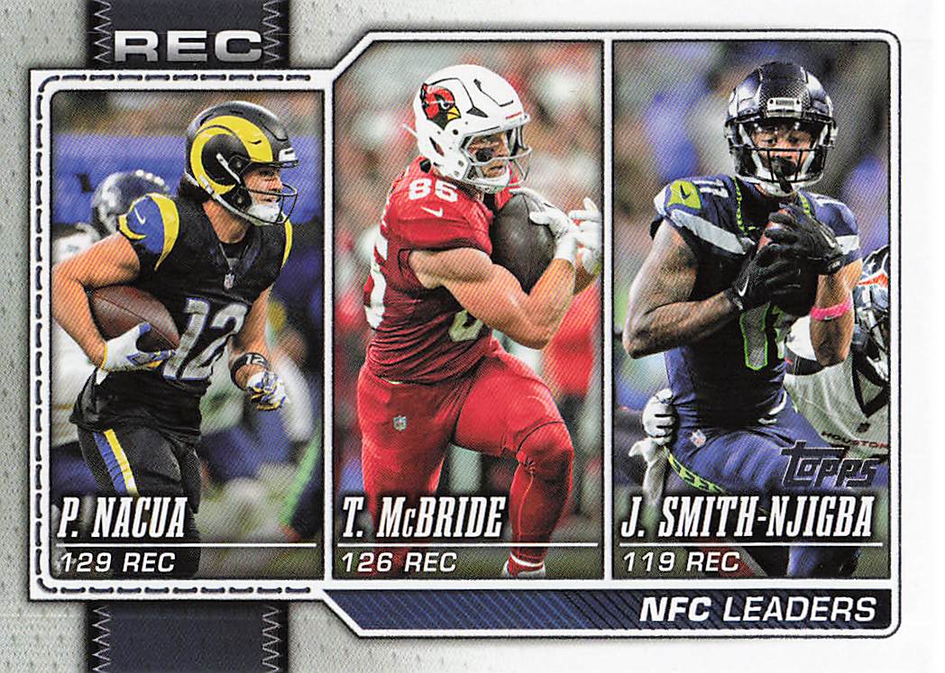 2026 Topps Flagship Football McBride / Nacua / Smith-Njigba #283