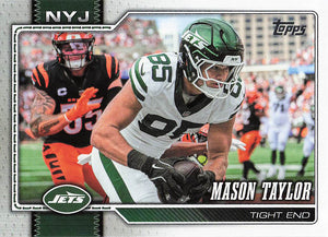 2026 Topps Flagship Football Mason Taylor #157