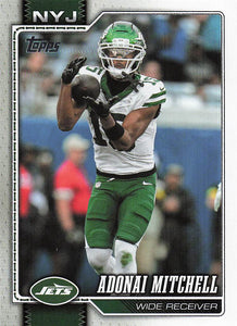 2026 Topps Flagship Football Adonai Mitchell #247