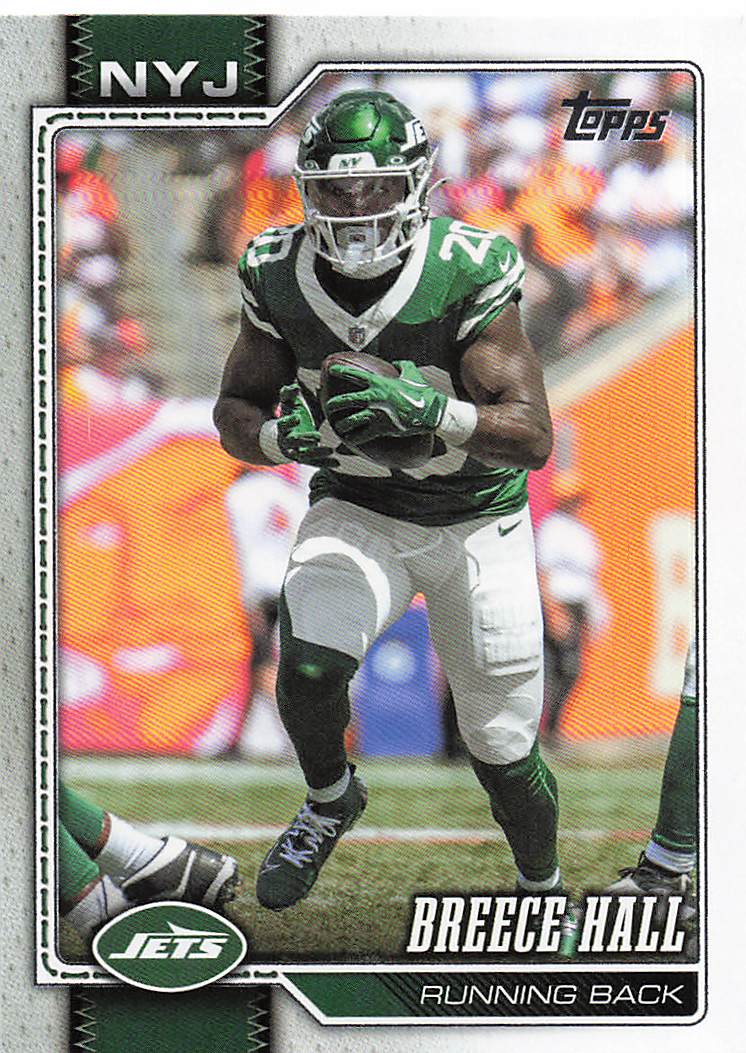 2026 Topps Flagship Football Breece Hall #162