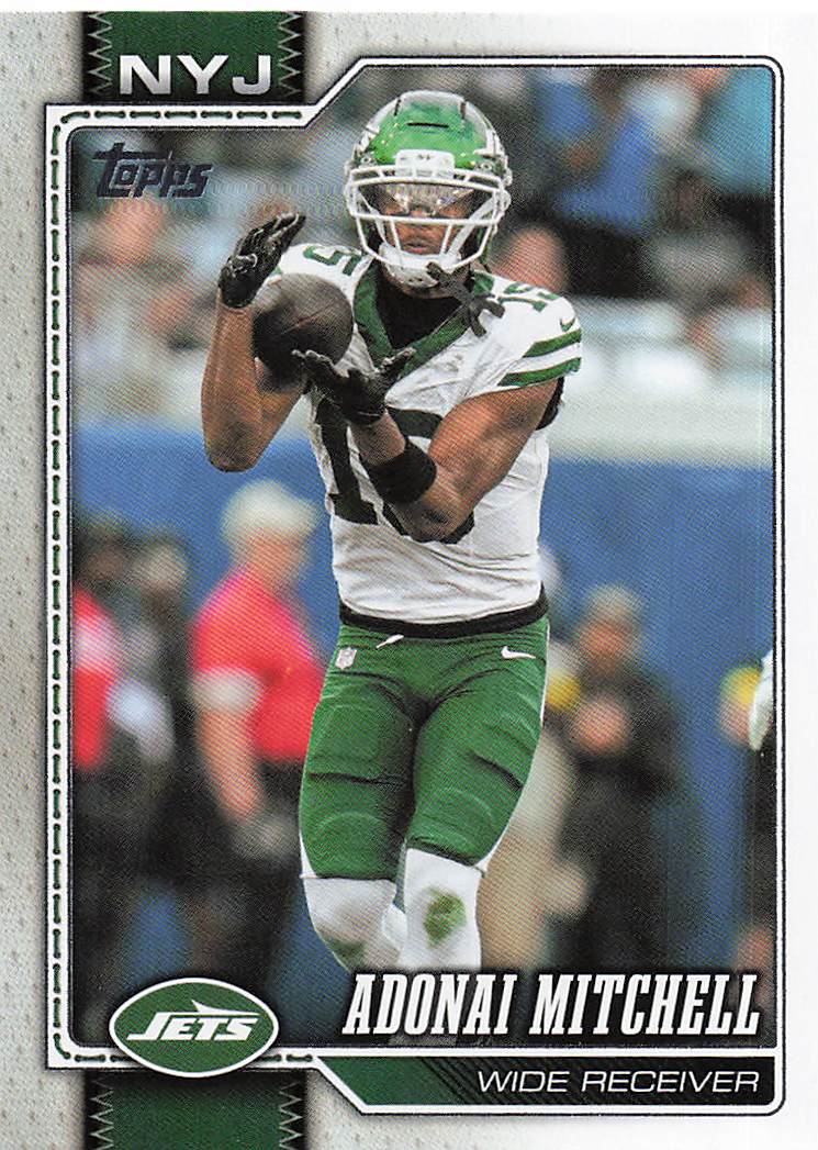 2026 Topps Flagship Football Adonai Mitchell #247