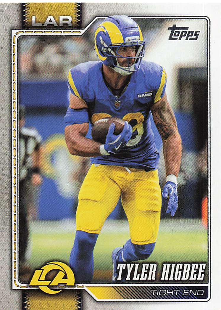 2026 Topps Flagship Football Tyler Higbee #232