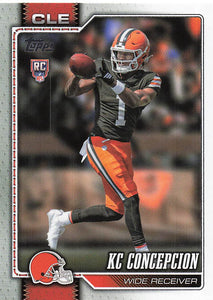 2026 Topps Flagship Football KC Concepcion #323 RC