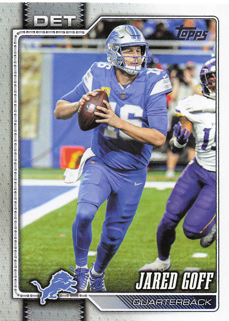 2026 Topps Flagship Football Jared Goff #68
