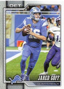 2026 Topps Flagship Football Jared Goff #68