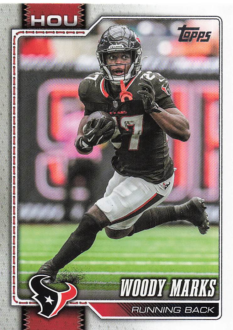 2026 Topps Flagship Football Woody Marks #78