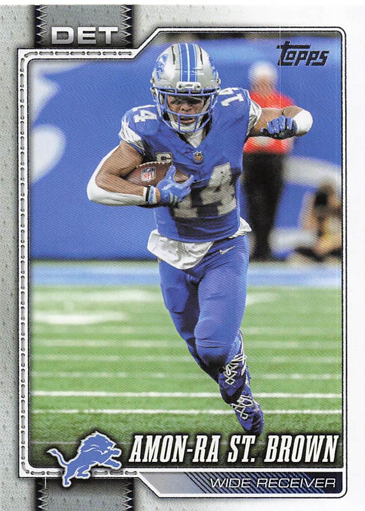 2026 Topps Flagship Football Amon-Ra St. Brown #66