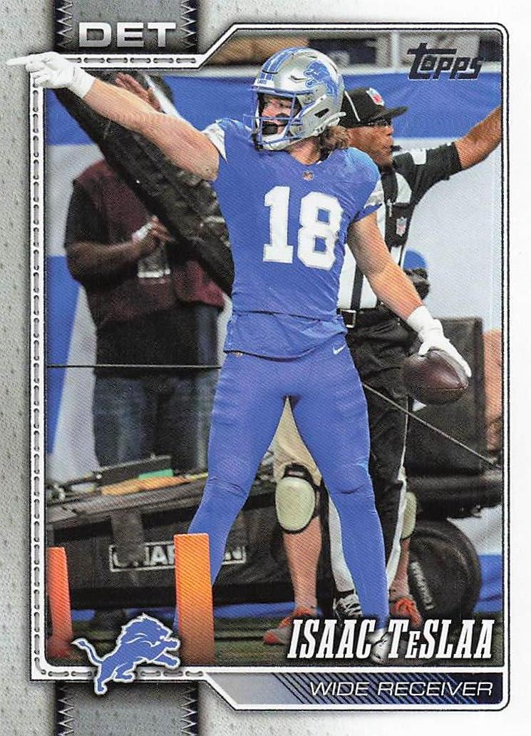 2026 Topps Flagship Football Isaac TeSlaa #64