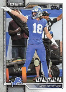 2026 Topps Flagship Football Isaac TeSlaa #64