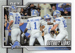 2026 Topps Flagship Football Detroit Lions #273