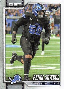 2026 Topps Flagship Football Penei Sewell #222