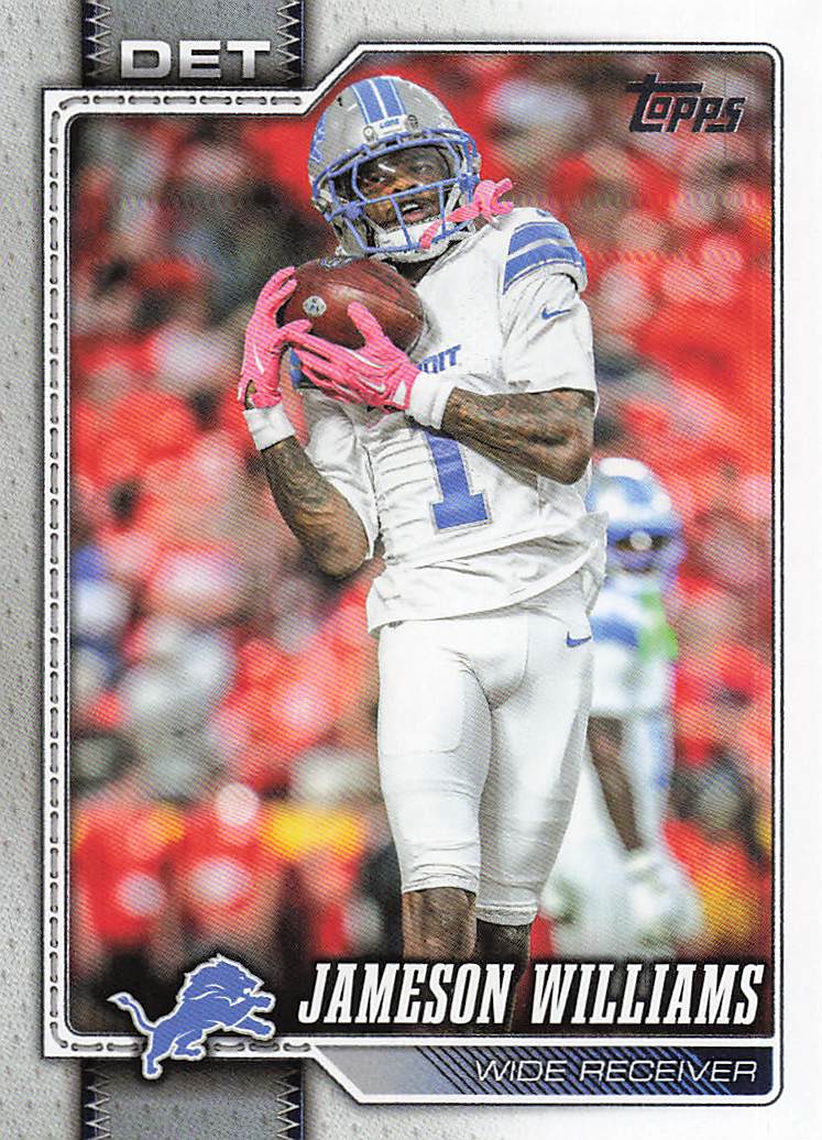 2026 Topps Flagship Football Jameson Williams #67