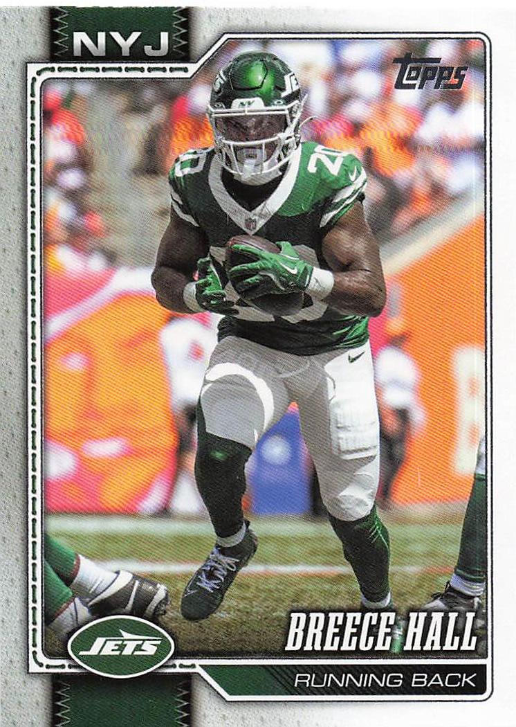 2026 Topps Flagship Football Breece Hall #162