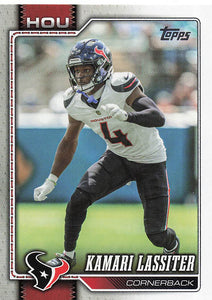 2026 Topps Flagship Football Kamari Lassiter #225