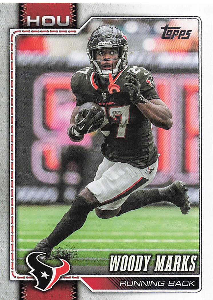 2026 Topps Flagship Football Woody Marks #78
