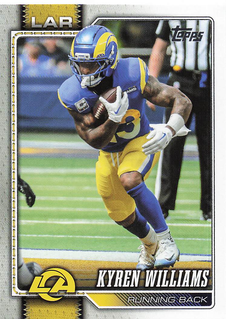 2026 Topps Flagship Football Kyren Williams #114