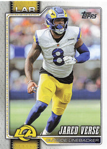 2026 Topps Flagship Football Jared Verse #231