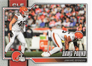 2026 Topps Flagship Football Dawg Pound #295