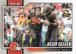 2026 Topps Flagship Football Mason Graham #50