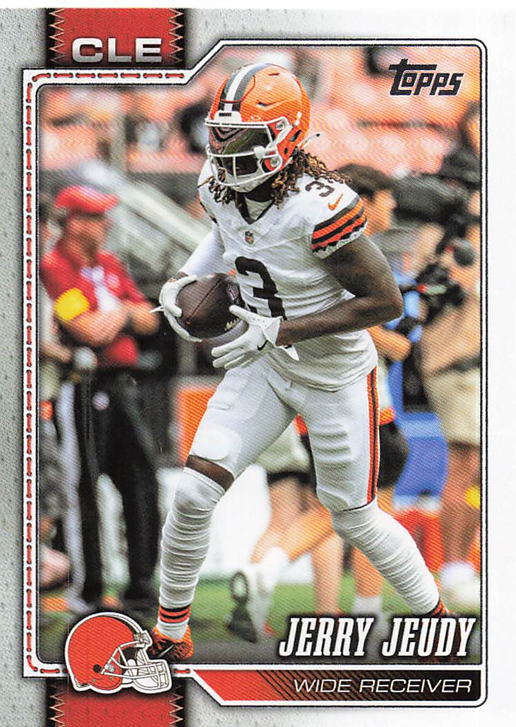 2026 Topps Flagship Football Jerry Jeudy #48
