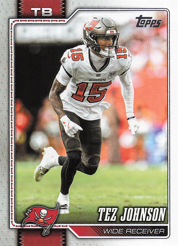 2026 Topps Flagship Football Tez Johnson #189