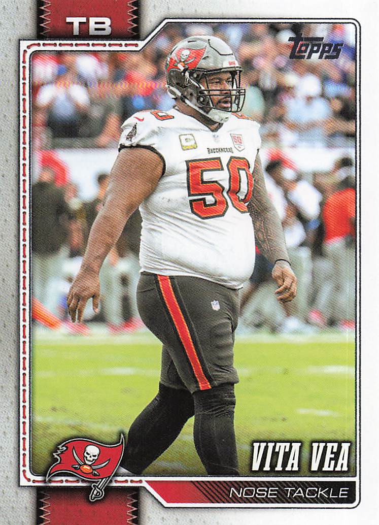 2026 Topps Flagship Football Vita Vea #191