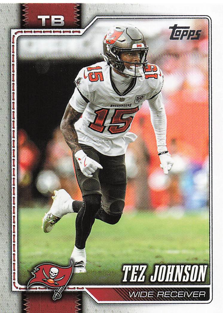 2026 Topps Flagship Football Tez Johnson #189