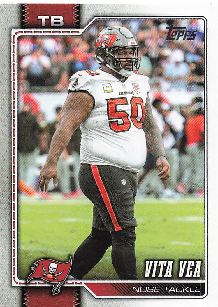 2026 Topps Flagship Football Vita Vea #191
