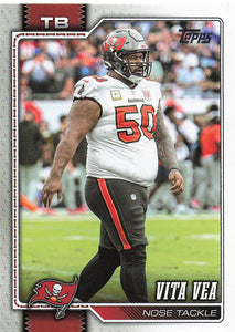 2026 Topps Flagship Football Vita Vea #191