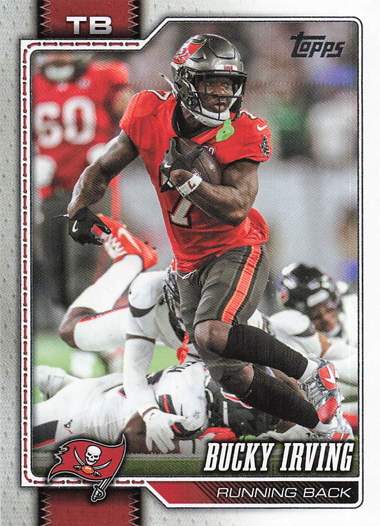 2026 Topps Flagship Football Bucky Irving #188