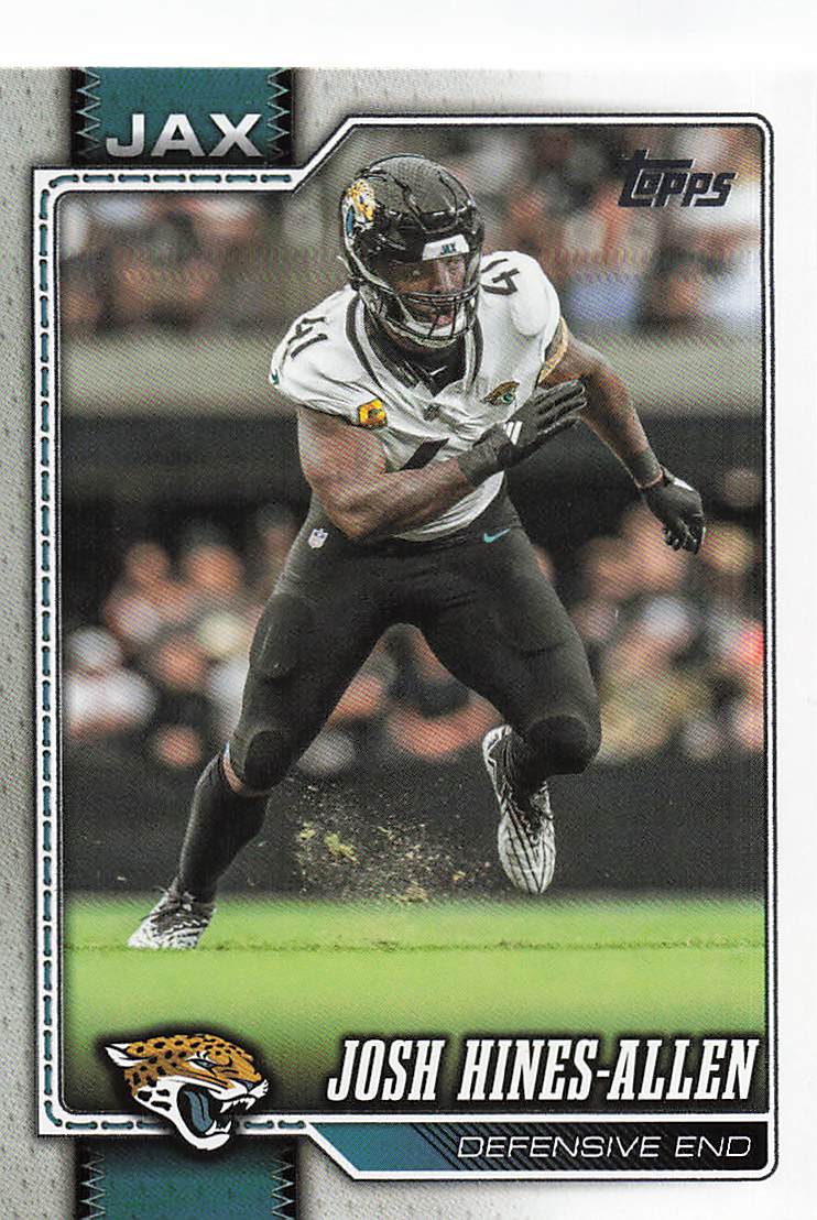 2026 Topps Flagship Football Josh Hines-Allen #95