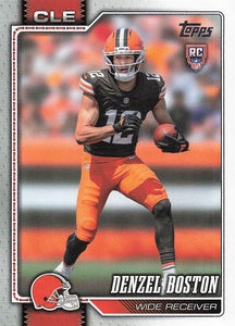 2026 Topps Flagship Football Denzel Boston #322 RC