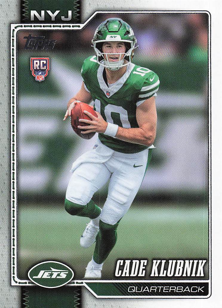 2026 Topps Flagship Football Cade Klubnik #306 RC