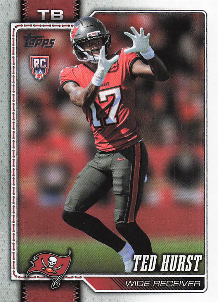 2026 Topps Flagship Football Ted Hurst #335 RC