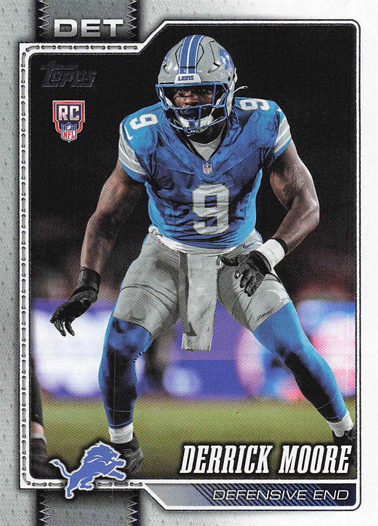 2026 Topps Flagship Football Derrick Moore #317 RC