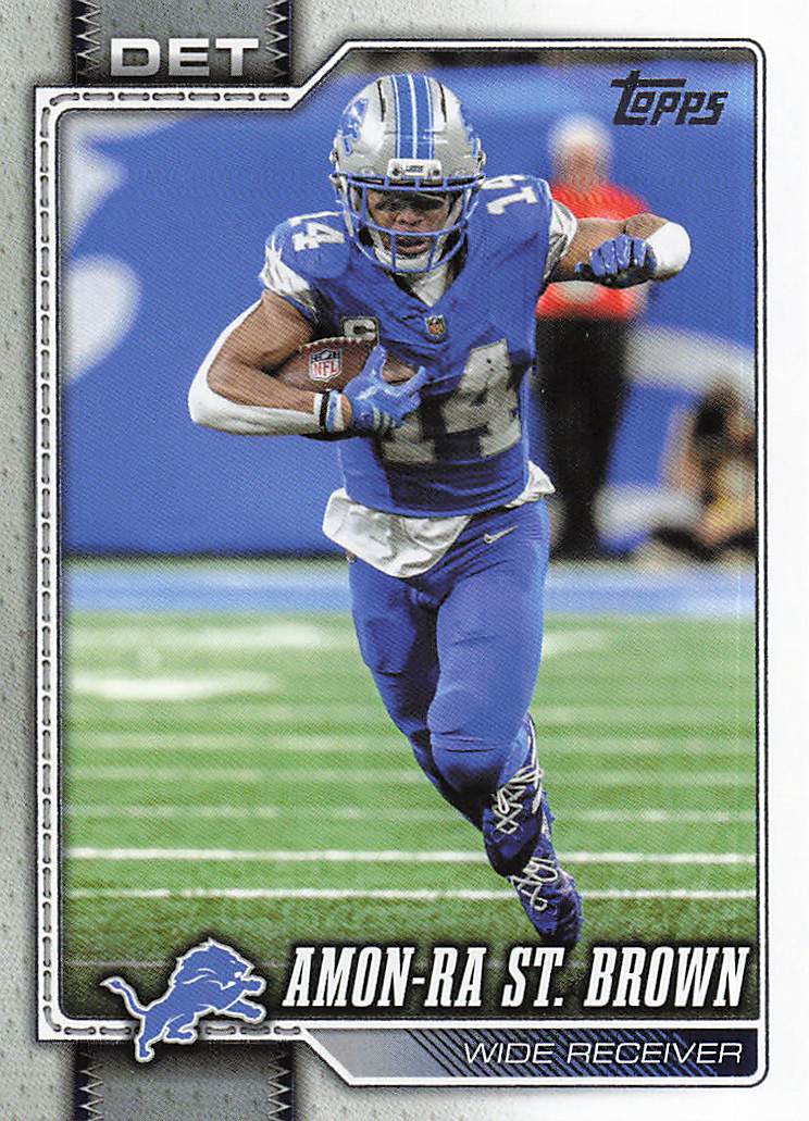 2026 Topps Flagship Football Amon-Ra St. Brown #66