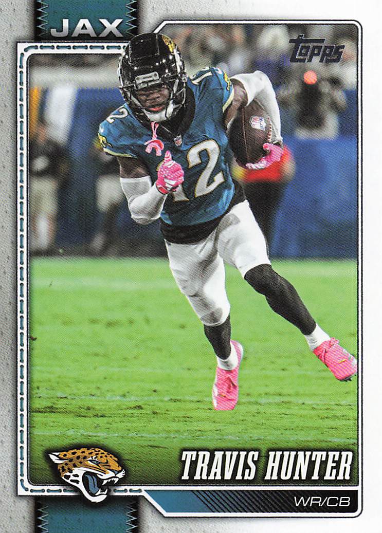 2026 Topps Flagship Football Travis Hunter #90