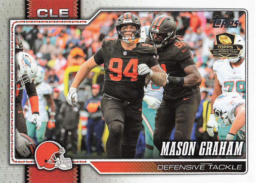 2026 Topps Flagship Football Mason Graham #50