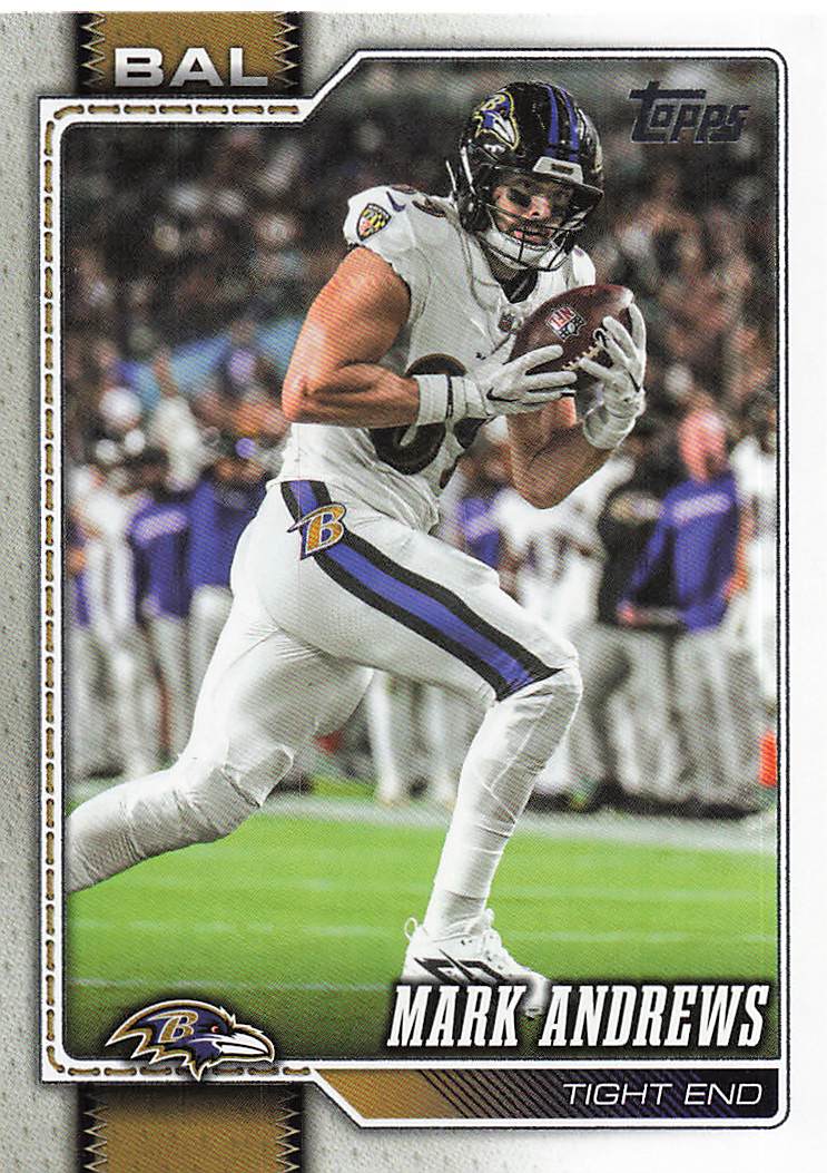 2026 Topps Flagship Football Mark Andrews #15