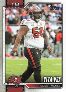 2026 Topps Flagship Football Vita Vea #191