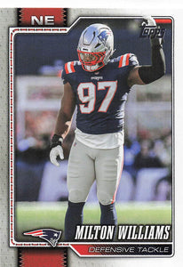2026 Topps Flagship Football Milton Williams #142